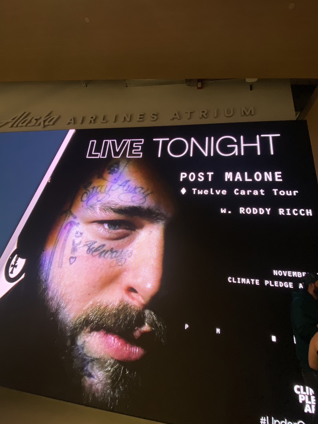 PostMalone(ポストマローン)のシアトル公演ライブに行ってきた